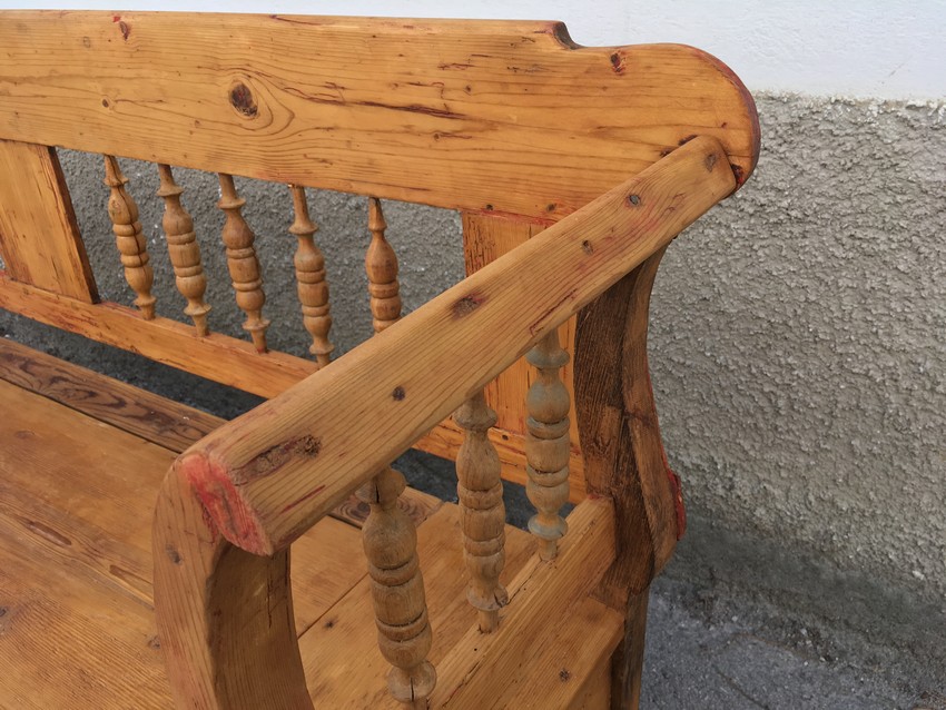 Kuechensitzbank antik