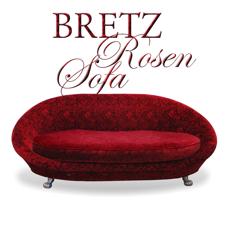 Bretz Sofa Rosenstoff Pool Couch