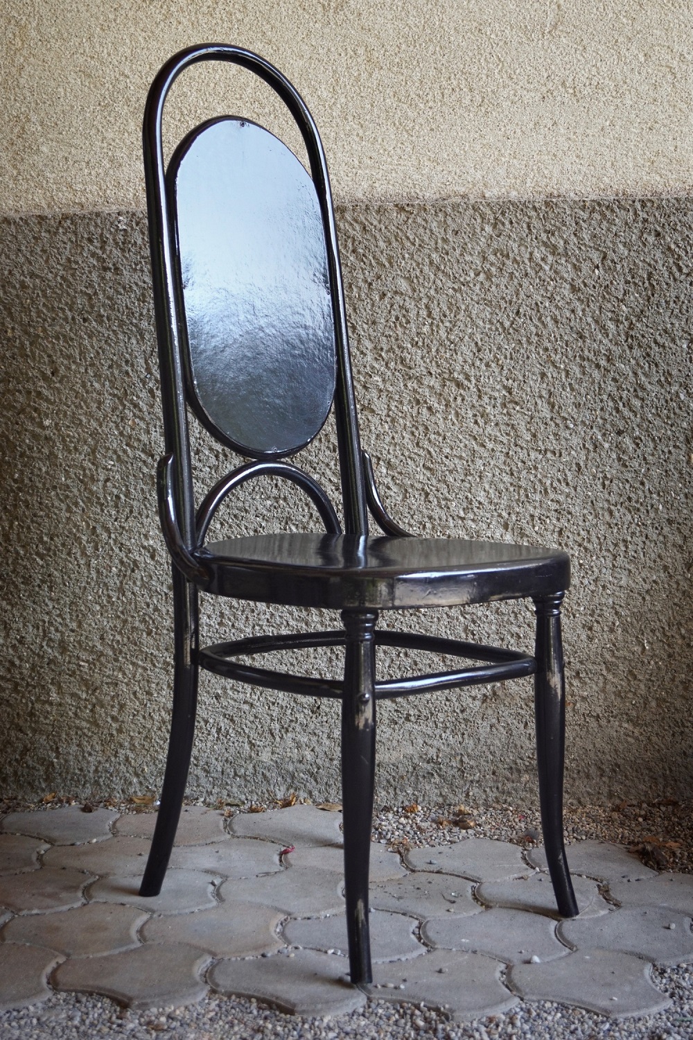 Antiker Stuhl Sessel Bugholz noir um 1920 Jugendstil Stühle Top! Mundus Hoffmann Kohn Thonet