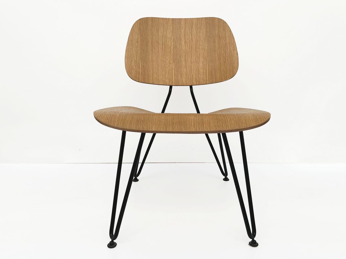 Schichtholz Stuhl Loungechair Vintage Designklassiker