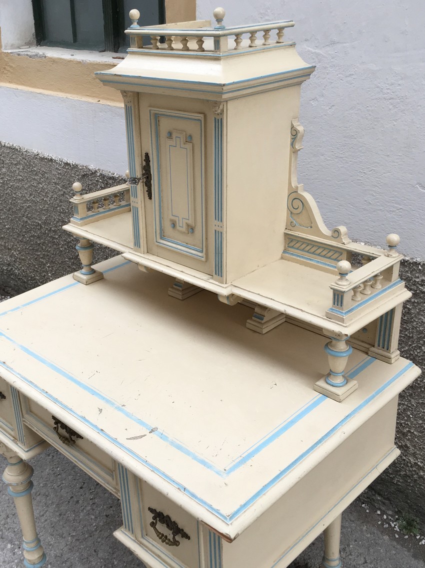 Schreibtisch antik creme