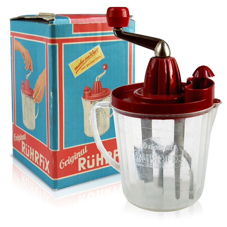 Original Rührfix Handmixer Midcentury in Originalschachtel Rührfix