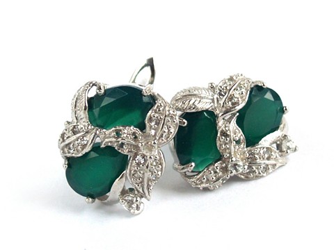 Ohrstecker 925 Silber Aventurin