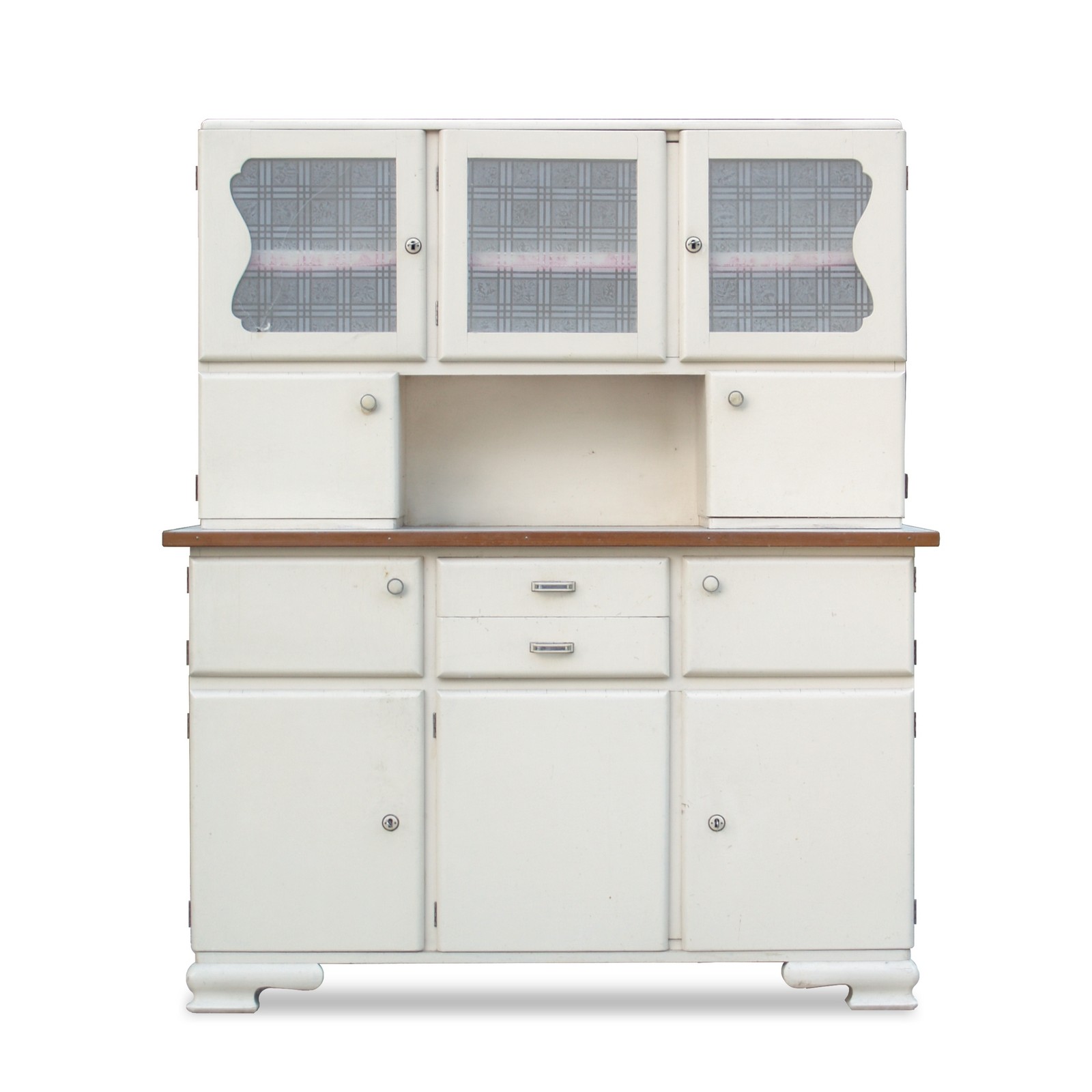 Vintage Küchenschrank creme
