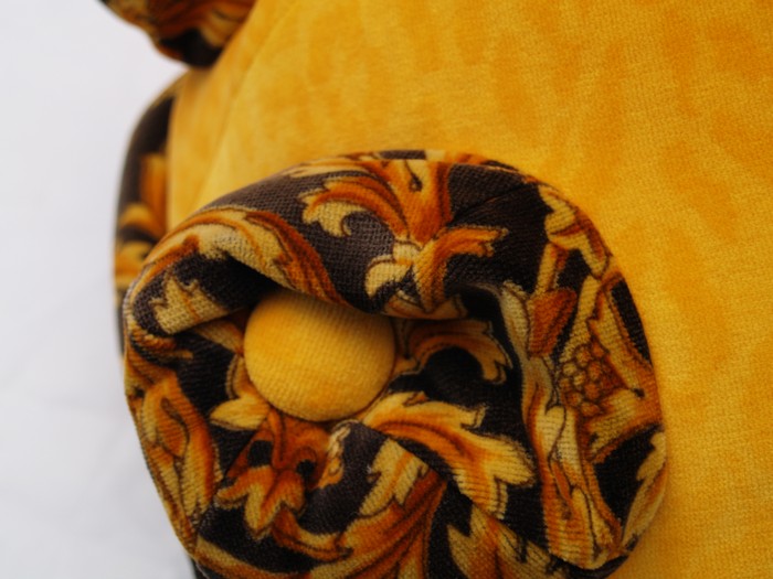 Bretz Kissen Fisch Goldranken