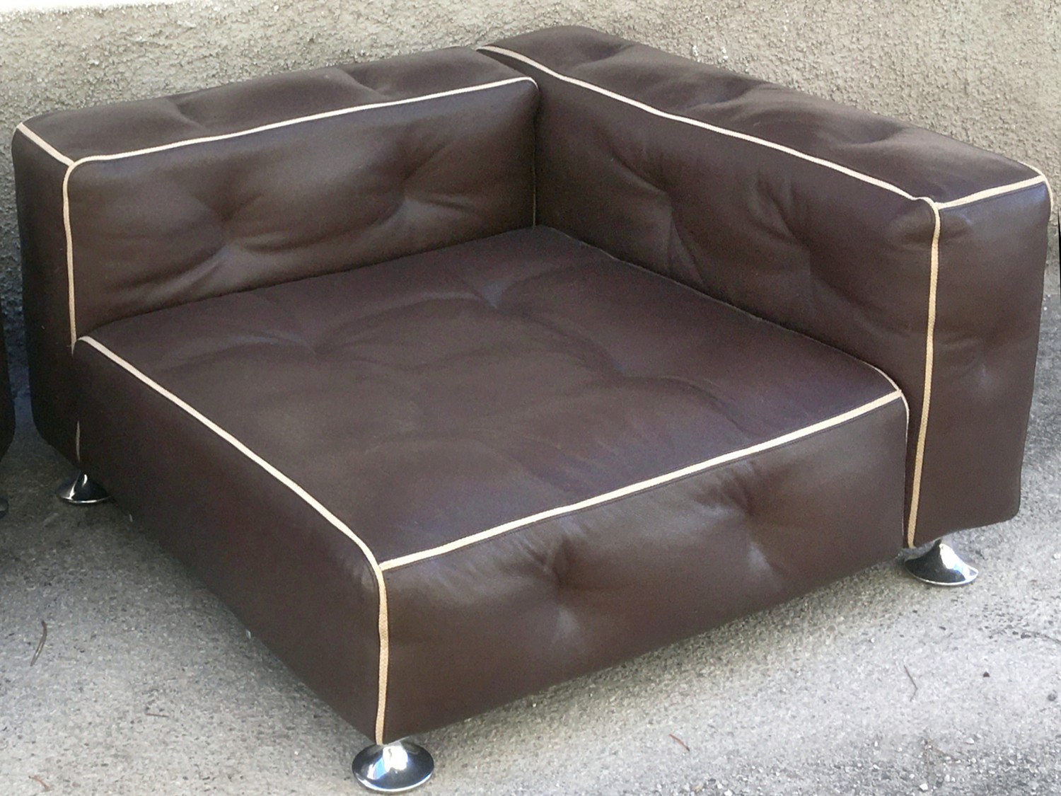Bretz Sofa braun Lounge Möbel Riesensofa neuwertig Don Corleone Recamiere
