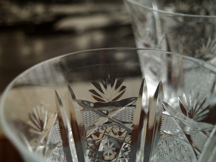 Bleikristall Gläser Weißwein