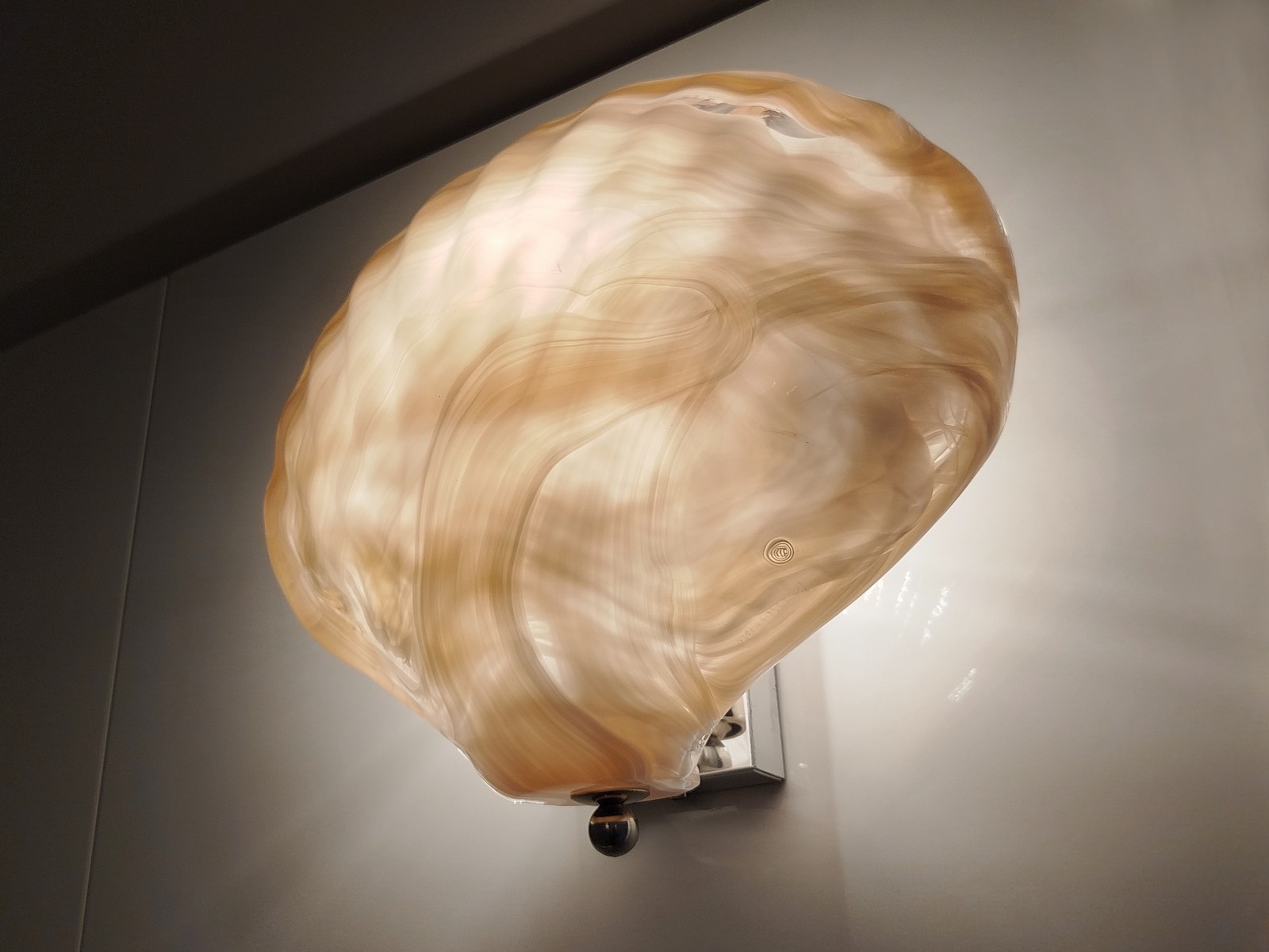 Wandlampe Muschel Murano