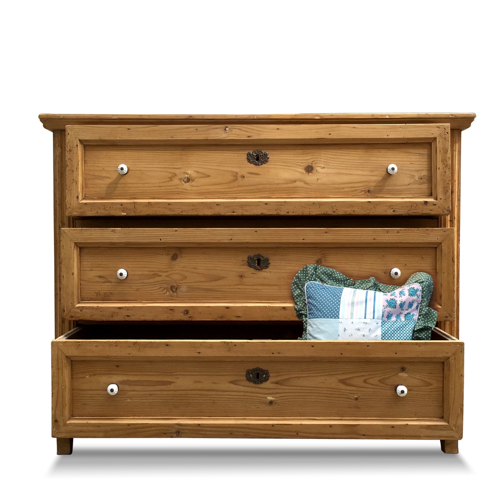 Kommode Ladenkommode Weichholz Landhaus Vintage groß Kommode antik