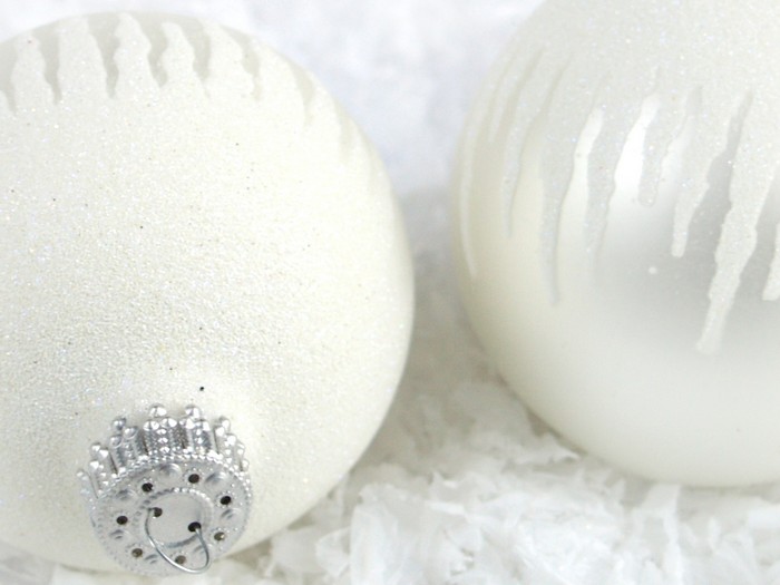 Christbaumkugel Eiszapfen