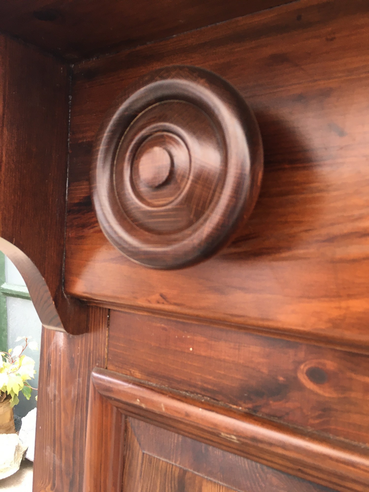 Garderobenwand Garderobe Garderobenpaneel kassettiert Landhausstil Weichholz