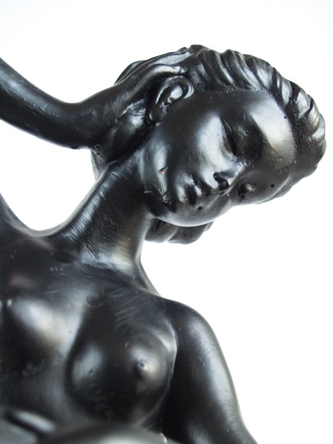 Aktfigur Frau vintage keramik