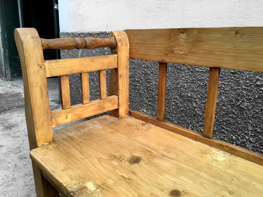 Sitzbank Weichholz