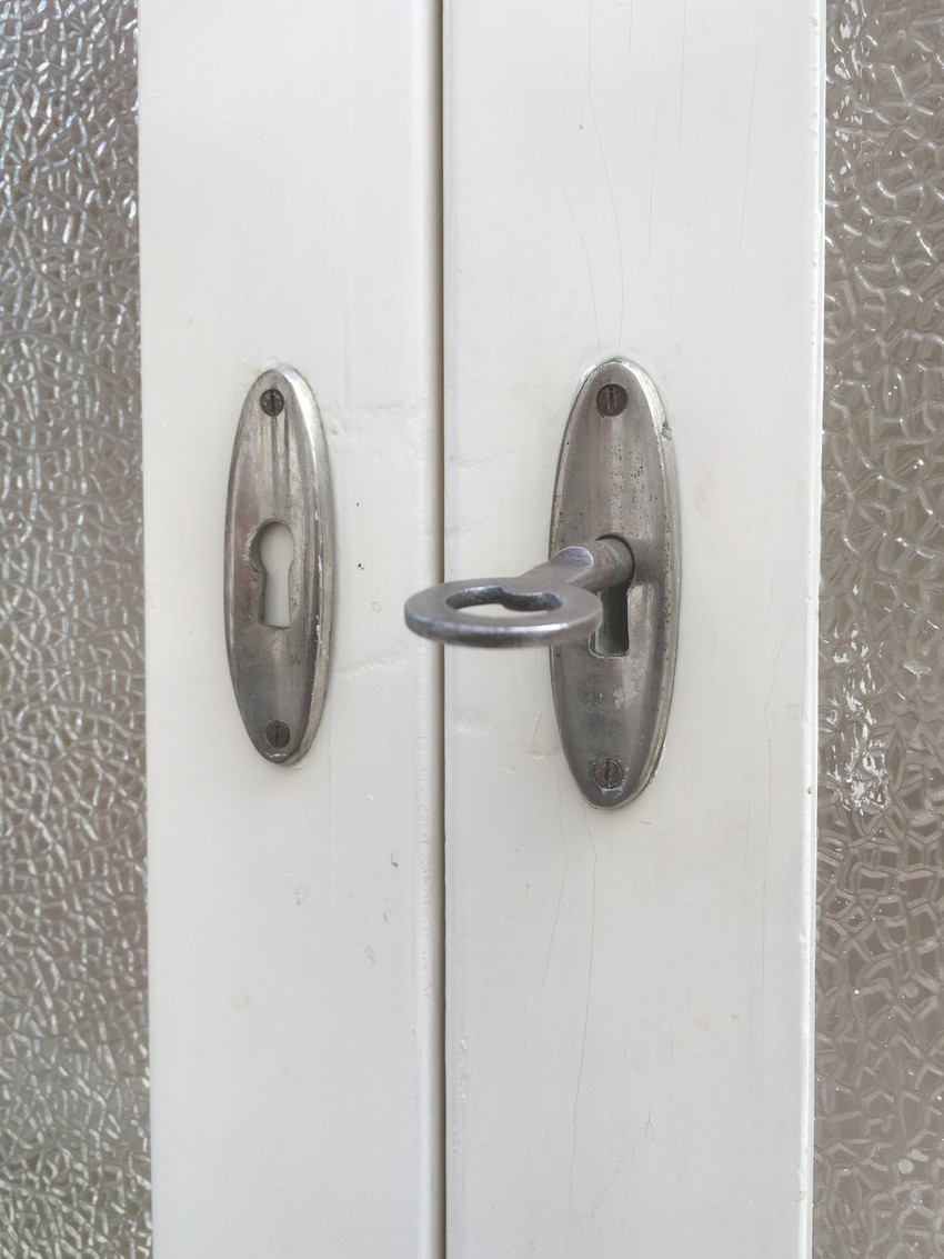 Antik Schrnak Küche Möbel creme Shabby Chic