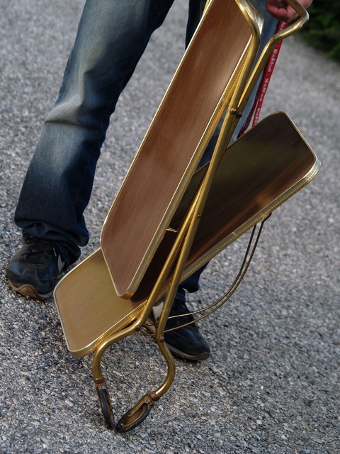 Retro Beistelltisch 60er-Jahre