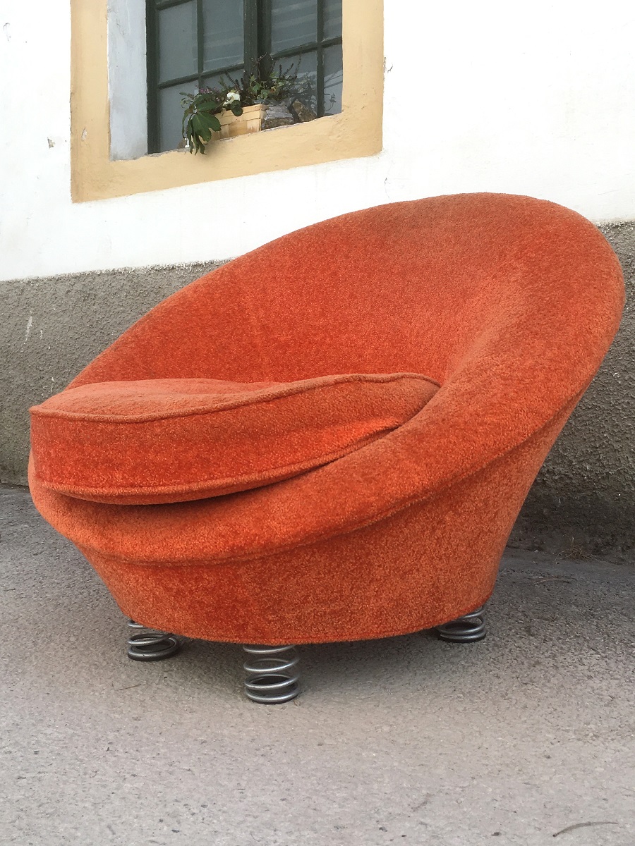 Bretz Designklassiker Sessel gebraucht Ufo Pool orange Top Zustand