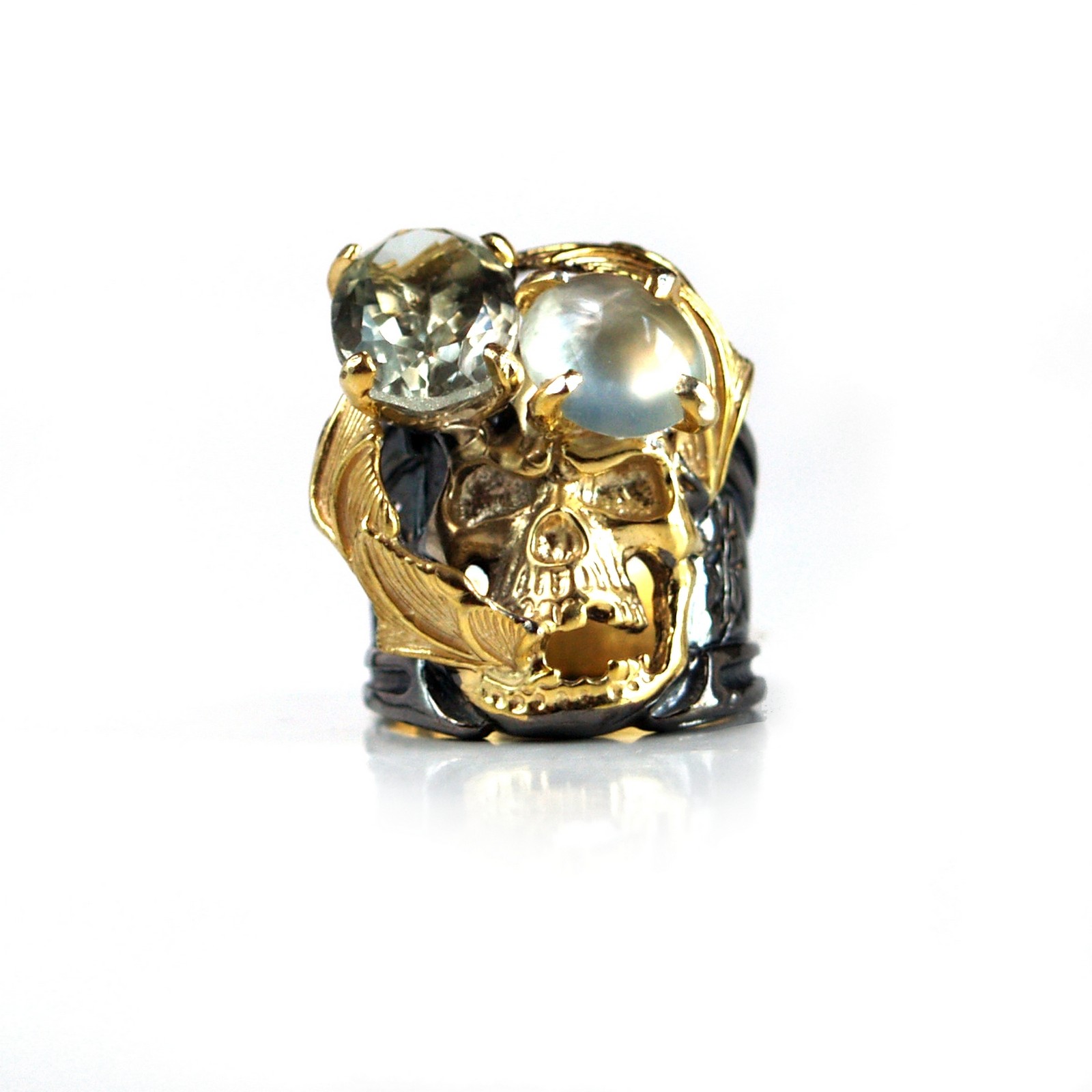 Ring Silber Totenkopf