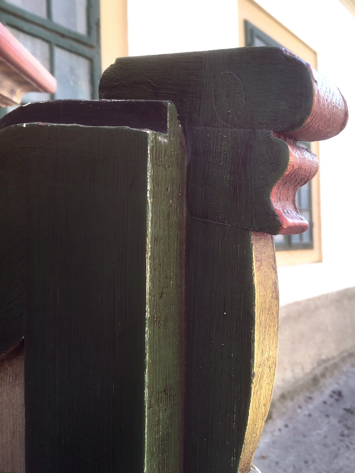 Bauernschrank Kleiderschrank Schrank handbemalt Bauernkasten Landhaus