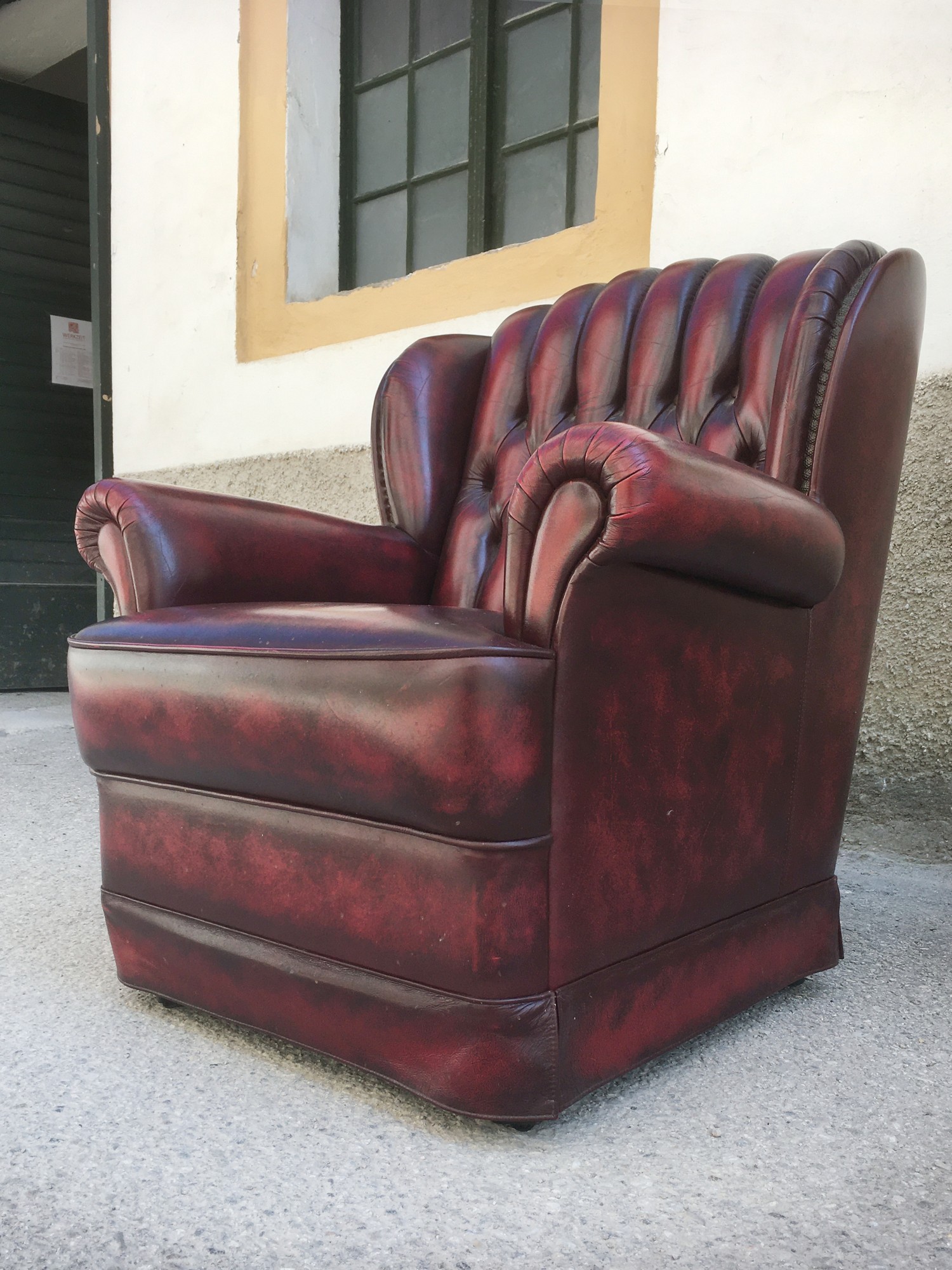 Retro Chesterfield Sessel