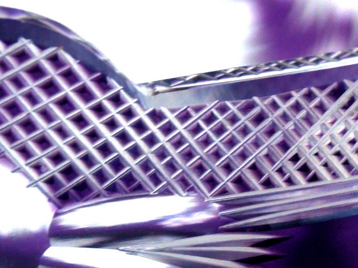 Bleikristall Überfangglas