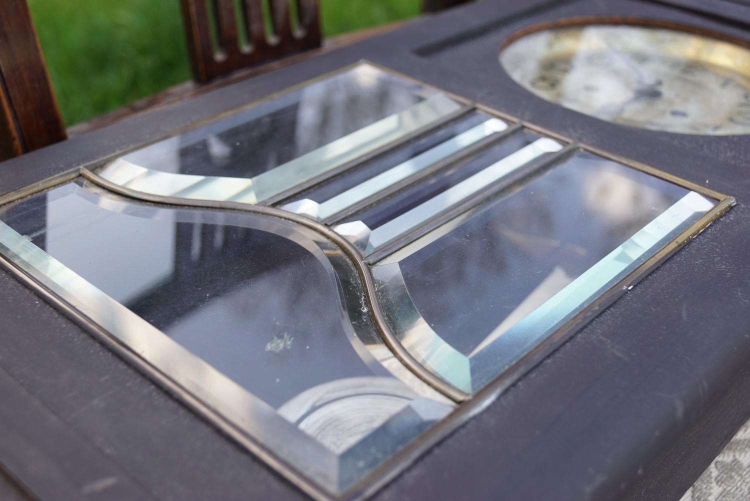 antike Wanduhr Jugendstil Adler Uhrwerk 1901 Otto Wytrlik Design Junghans Regulator