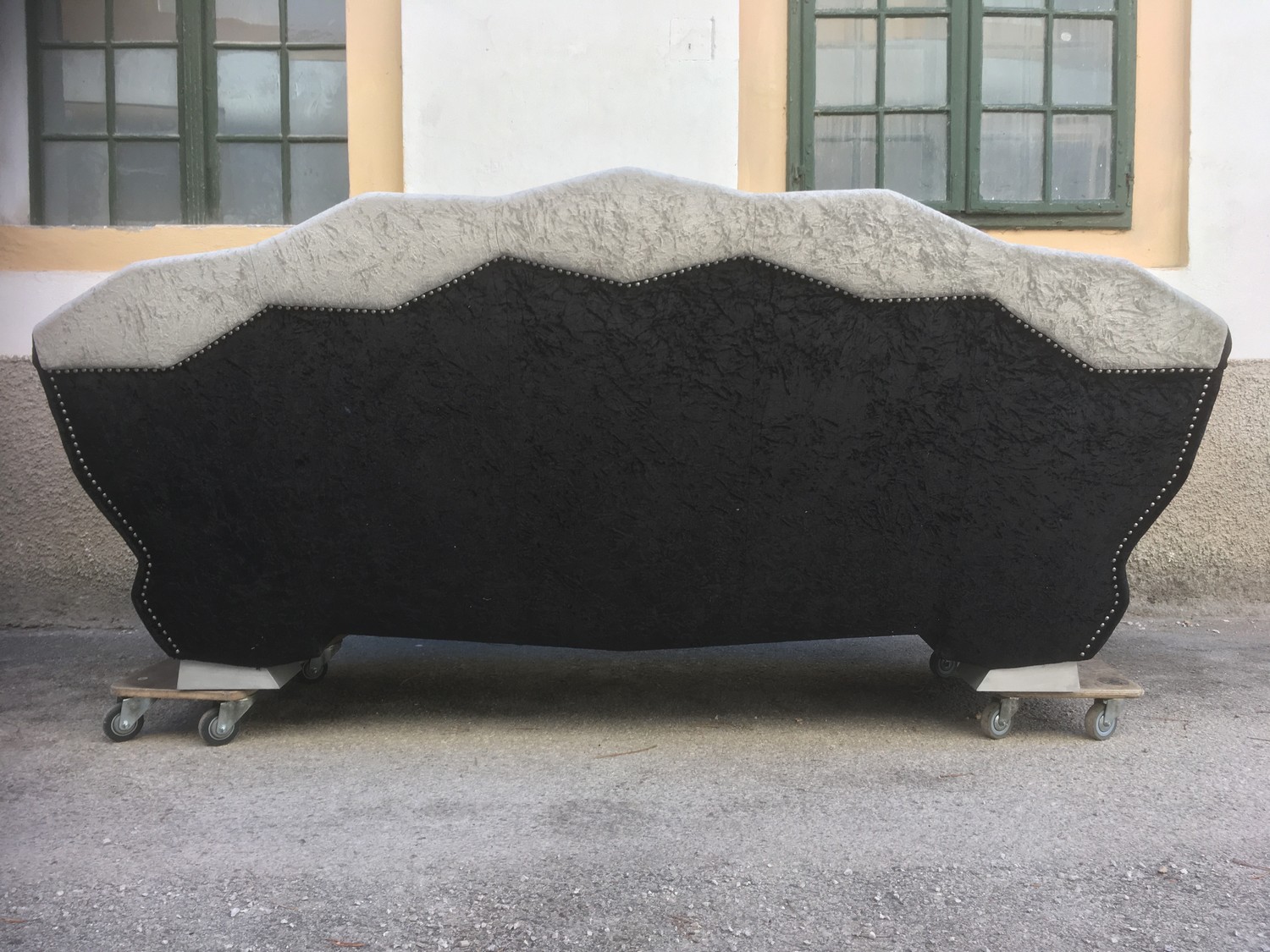 Bretz Sofa T-Rex silber noir Designmöbel Designklassiker gebraucht neuwertig Stern
