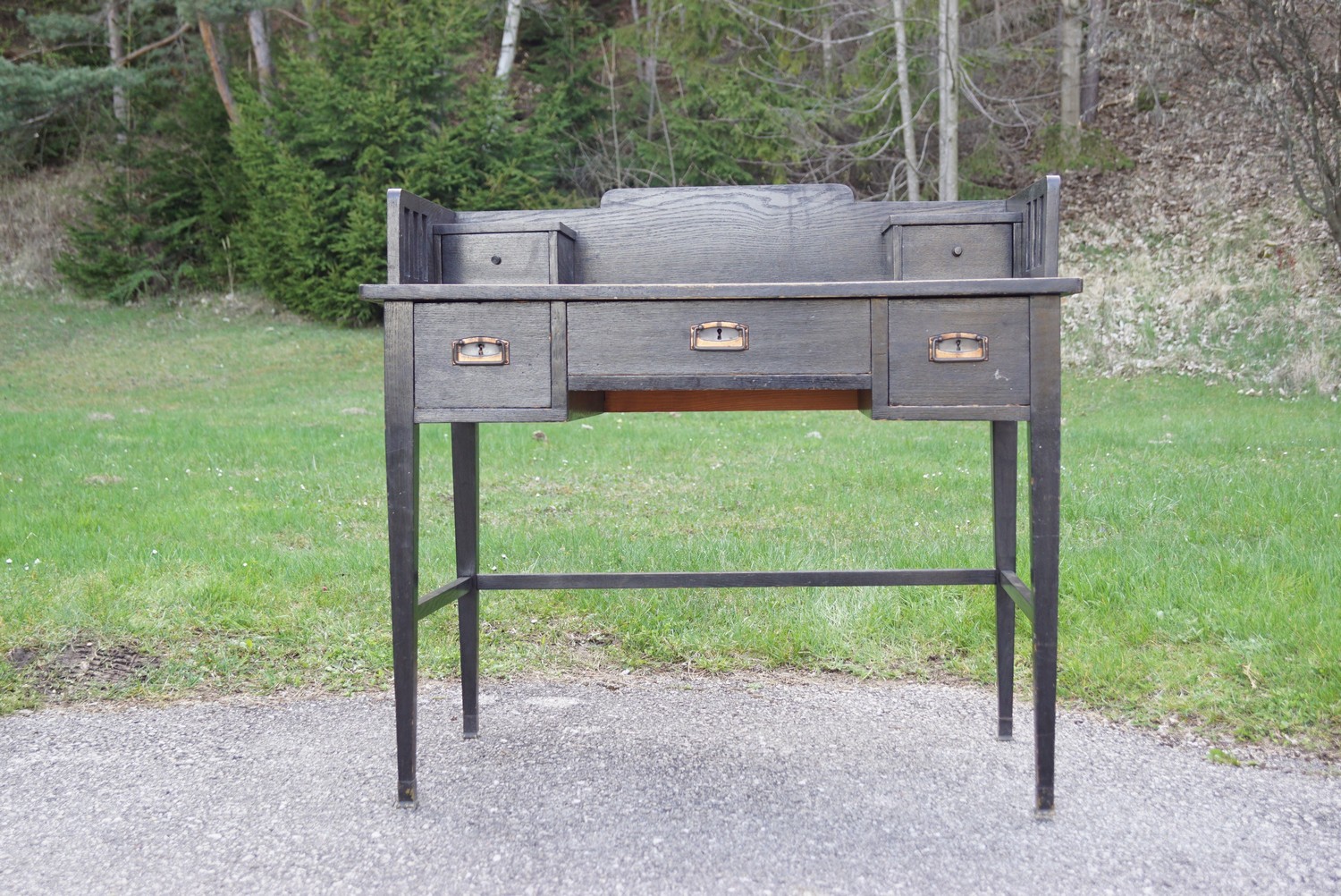 Sekretär antik schwarz