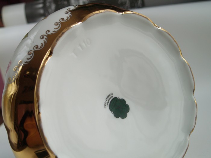 Suppentopf 24k Porzellan Shabby Chic Keksdose Bavaria Terrine