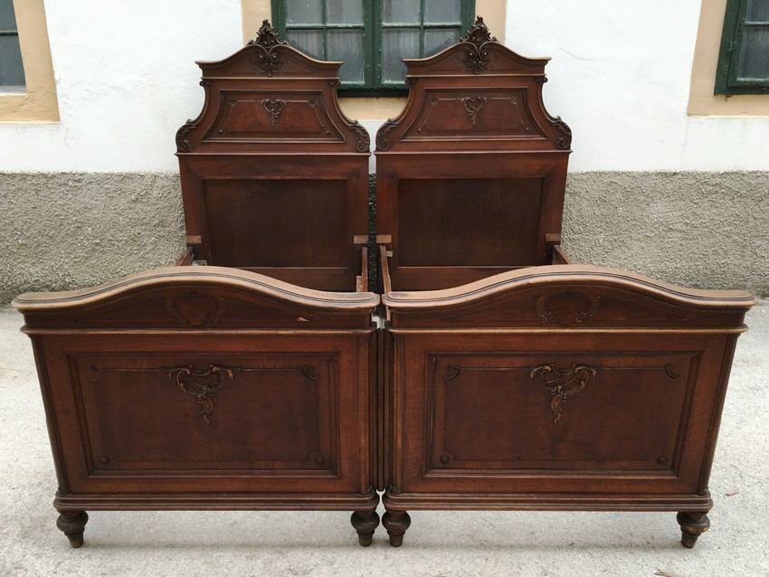 Pfeiferlbarock Doppelbett antike Möbel