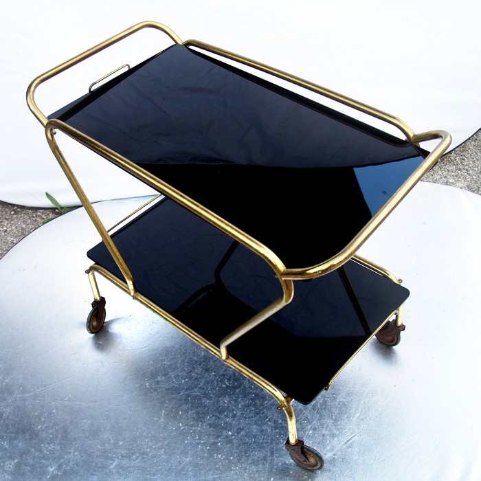 Servierwagen Vintage Tisch