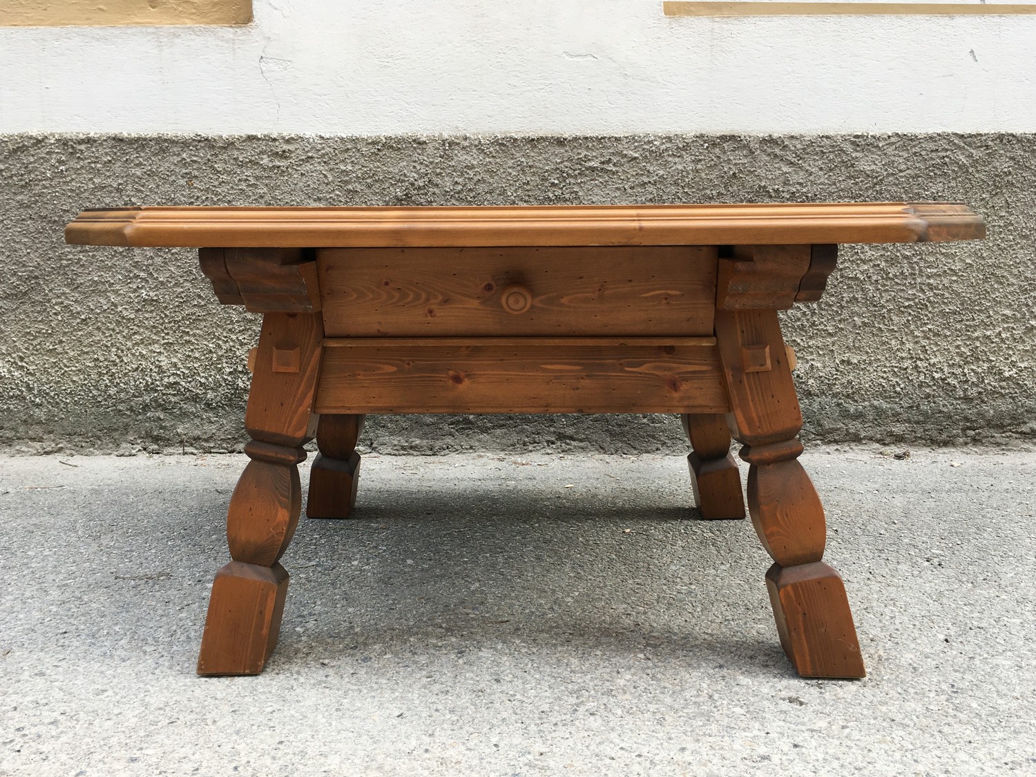 Jogltisch Landhausstil Möbel Tisch Vollholz Voglauer