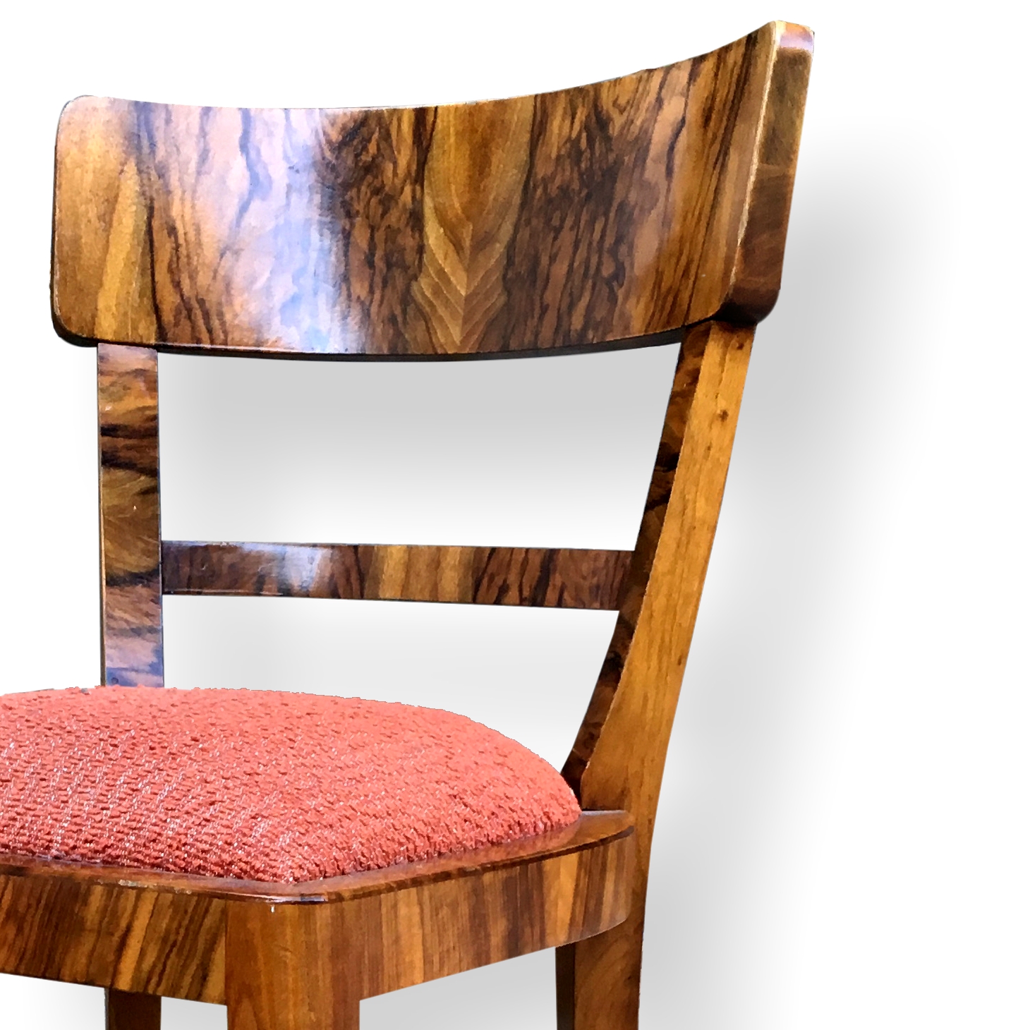 antiker ArtDeco Sessel Original 40er-Jahre Schaufellehne Stuhl Vintage Art Deco Stool Sessel Brutalismus Möbel Antiquität
