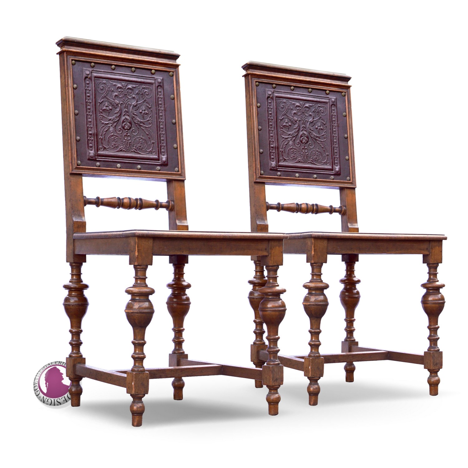 2 Stk. Stühle antike Sessel Historismus um 1880  Sessel Historismus