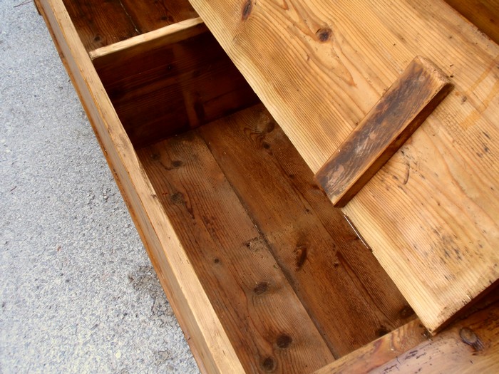 Truhenbank Weichholz