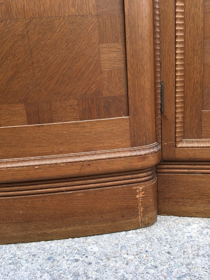 Holz Jugendstil Schrank antike Möbel Kredenz Antiquität