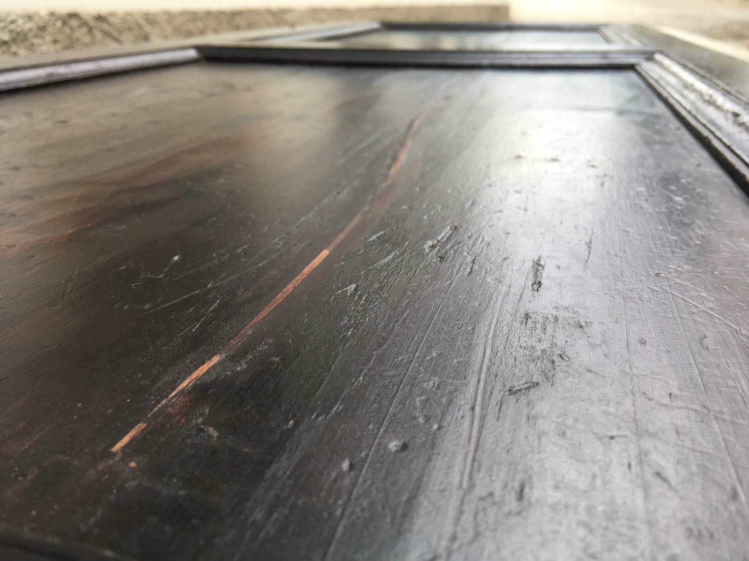 Herrschaftliche Truhe Kommode antik Zirbe massiv ca. 1700 - 1750 restauriert