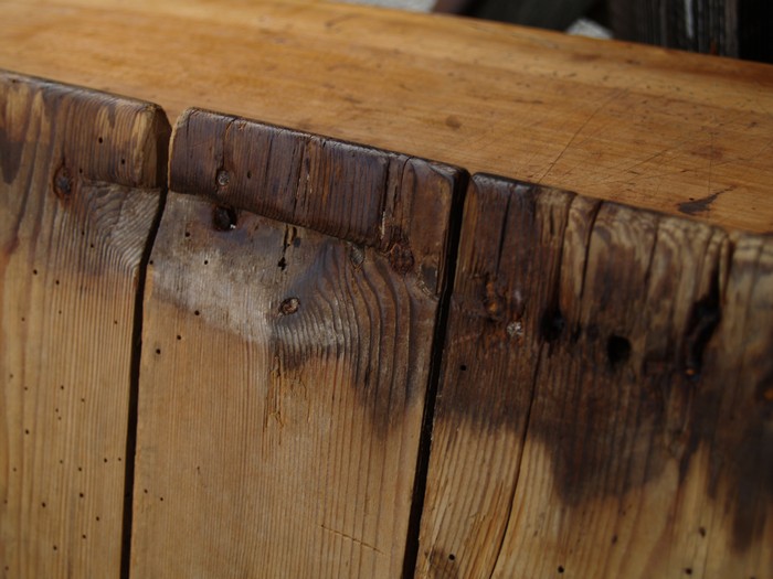 Regal Küche Vollholz