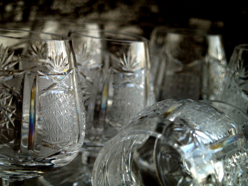 Bleikristall Cognac Gläser