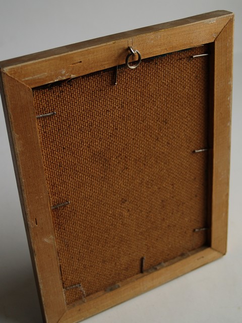 Ölbild Stilleben Blumen Malerei in goldenem Rahmen "Rosen & Tulpen"