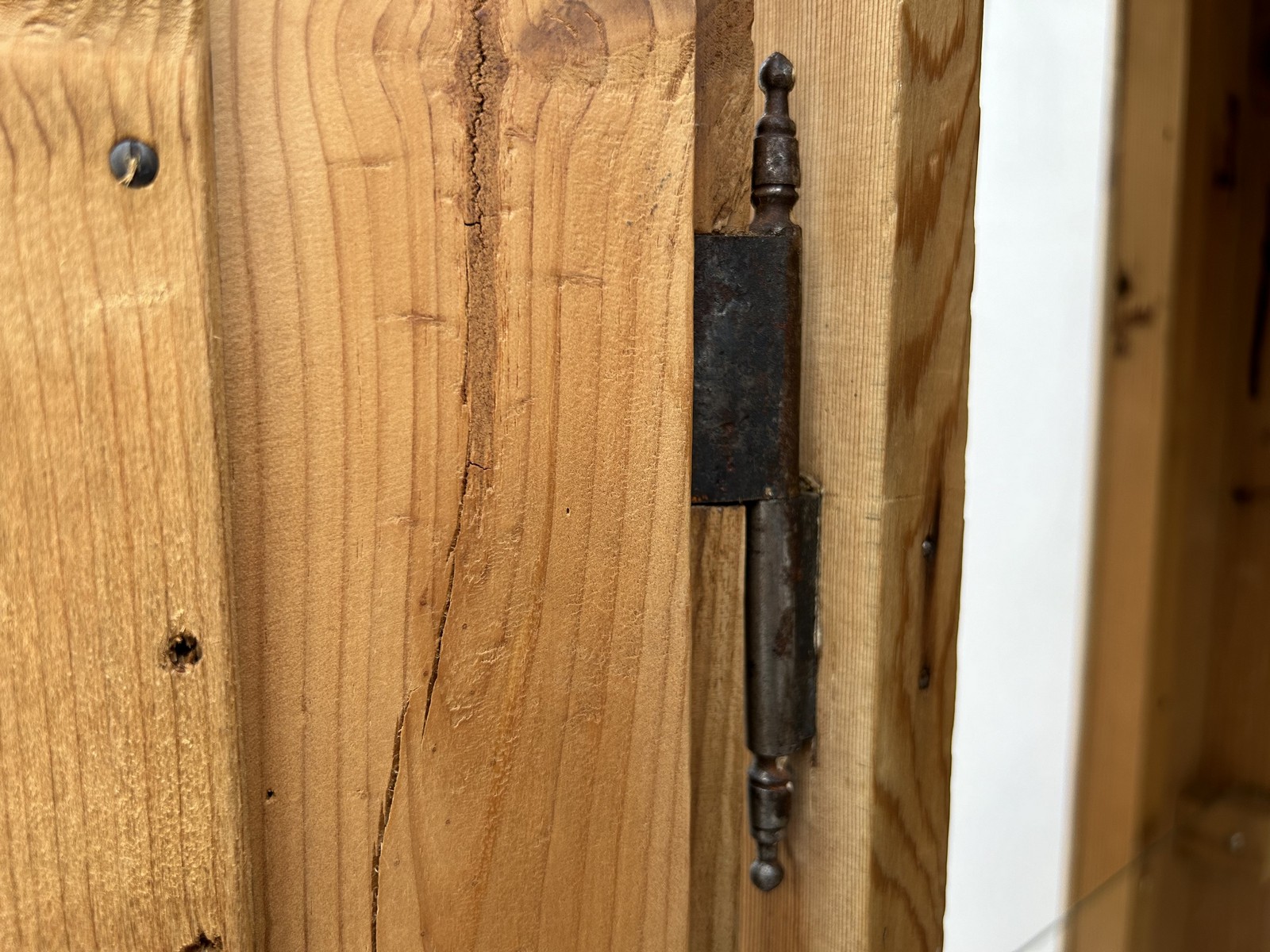 Bauernschrank Antiker Geschirrschrank Landhaus Vitrine