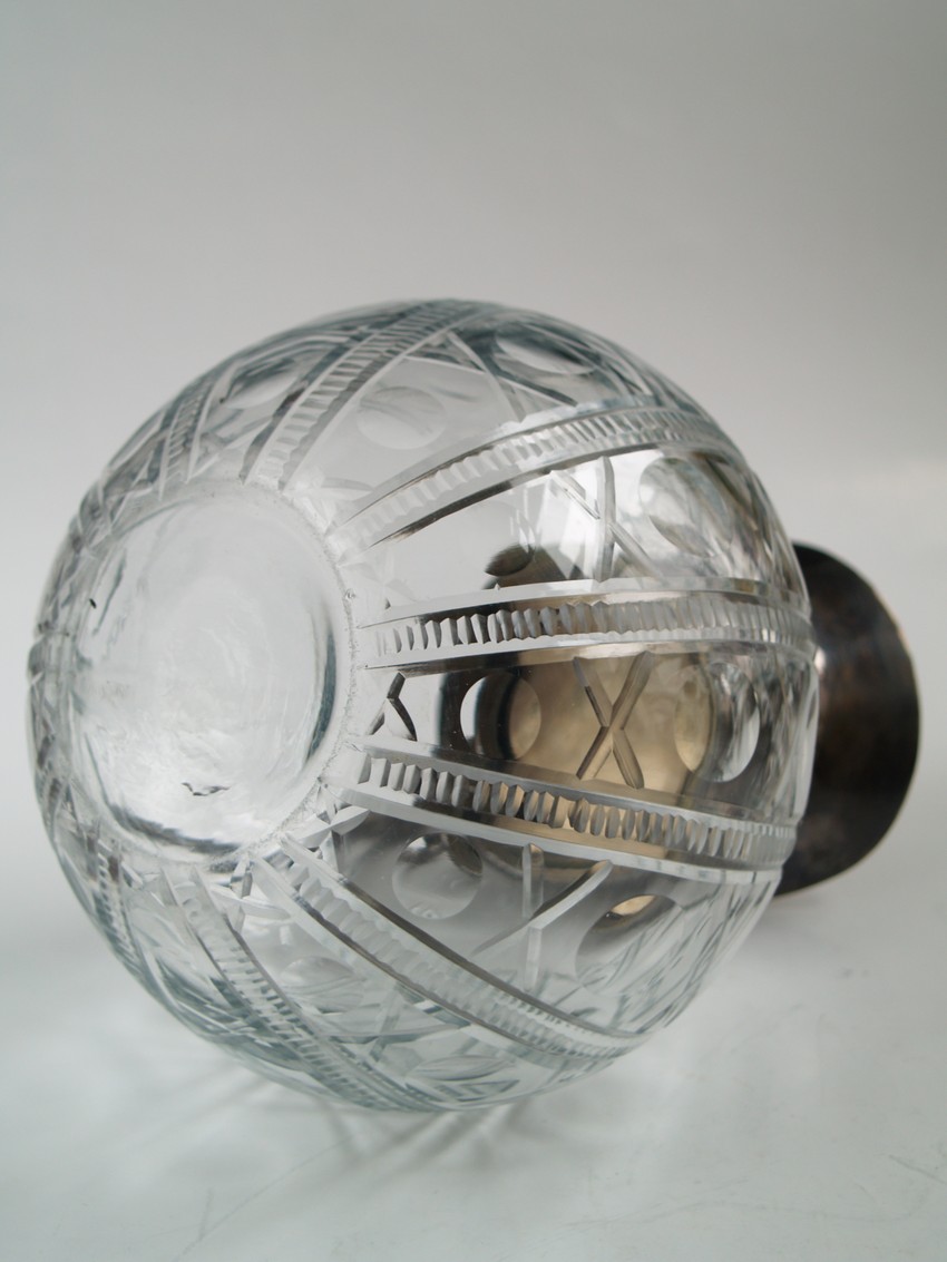 Saftkrug Bleikristall geschliffen