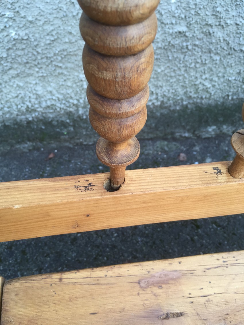 Weichholz Kuechenbank