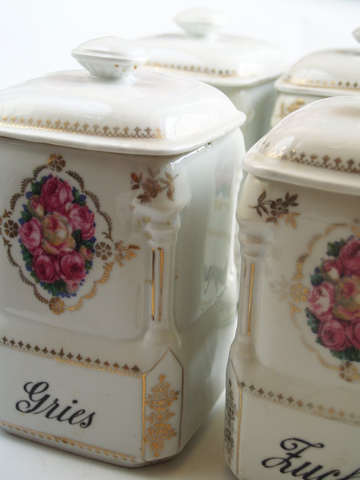 Porzellan Dose Deckel