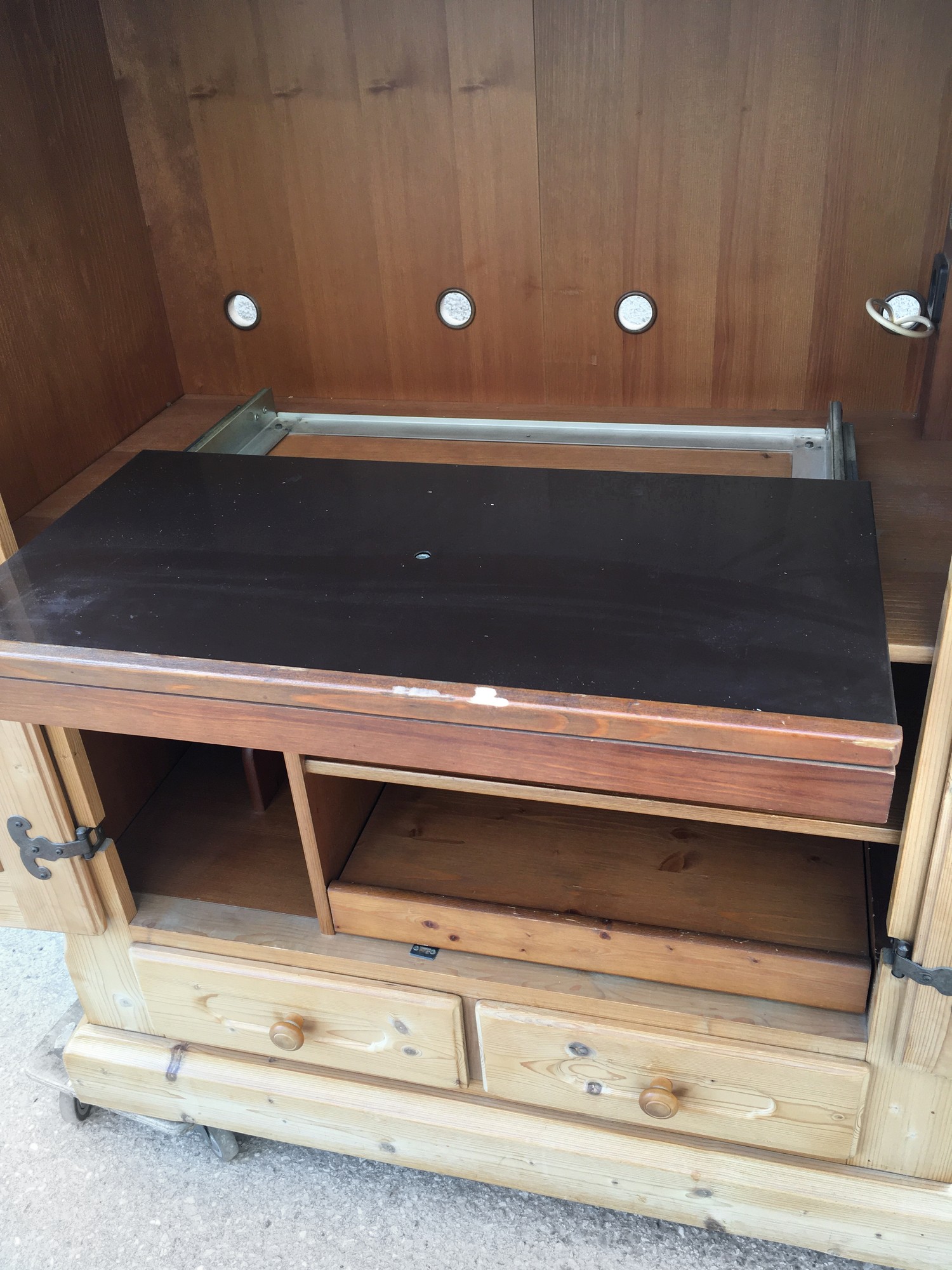 Voglauer Fernsehschrank TV-Schrank Medienschrank Schrank Weichholz Natur