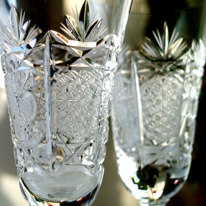 Sektgläser Bleikristall