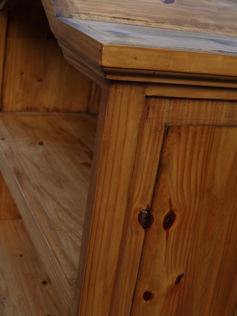 Naturholz Schrank Antikstil