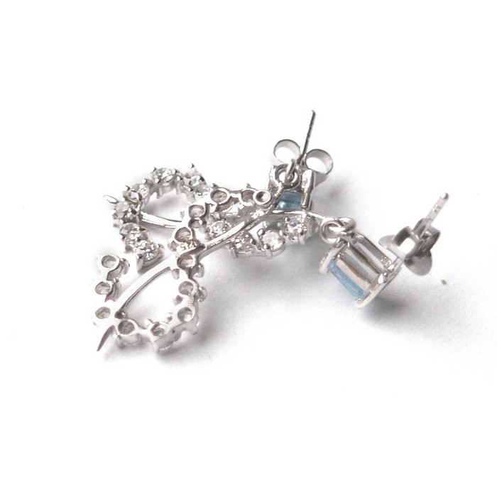 Ohrstecker Aquamarin