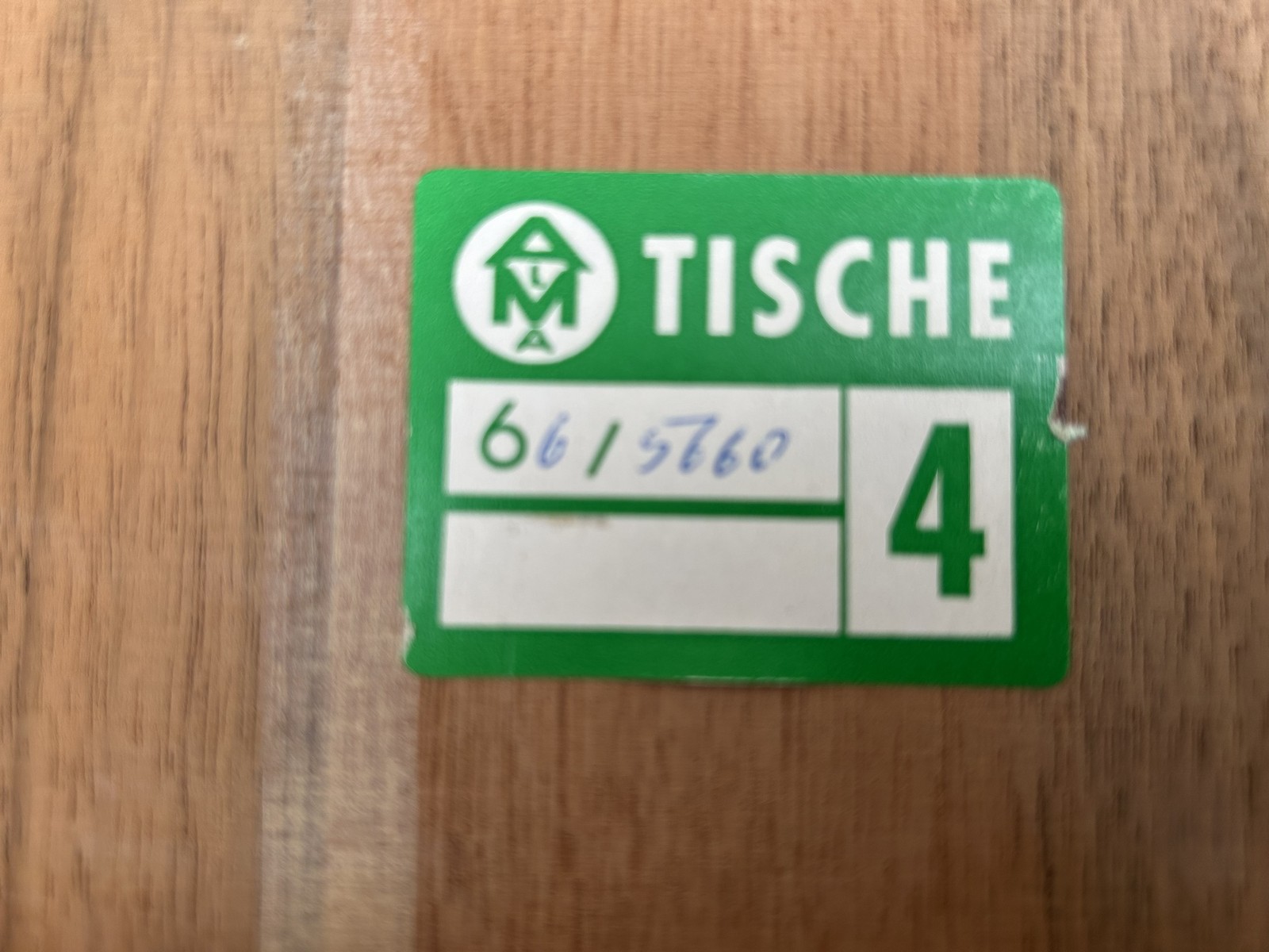 Vintage Tisch ausziehbar MidCentury Alma Esstisch