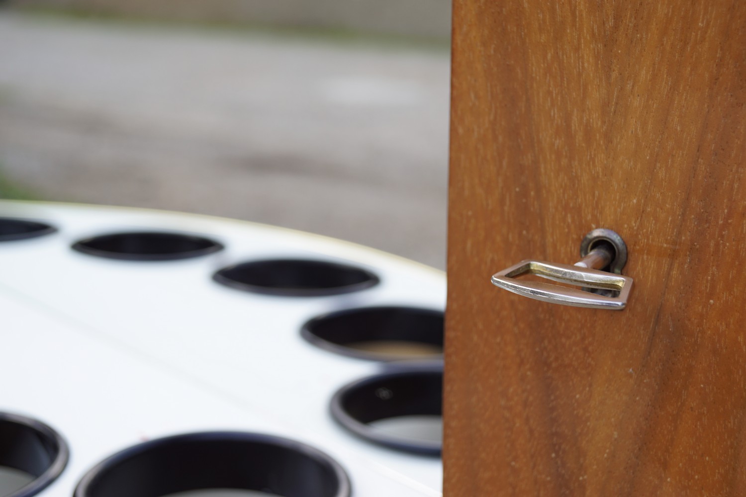 Barschrank Drehbar Eckkommode Kommode Bar Vintage Original Retro