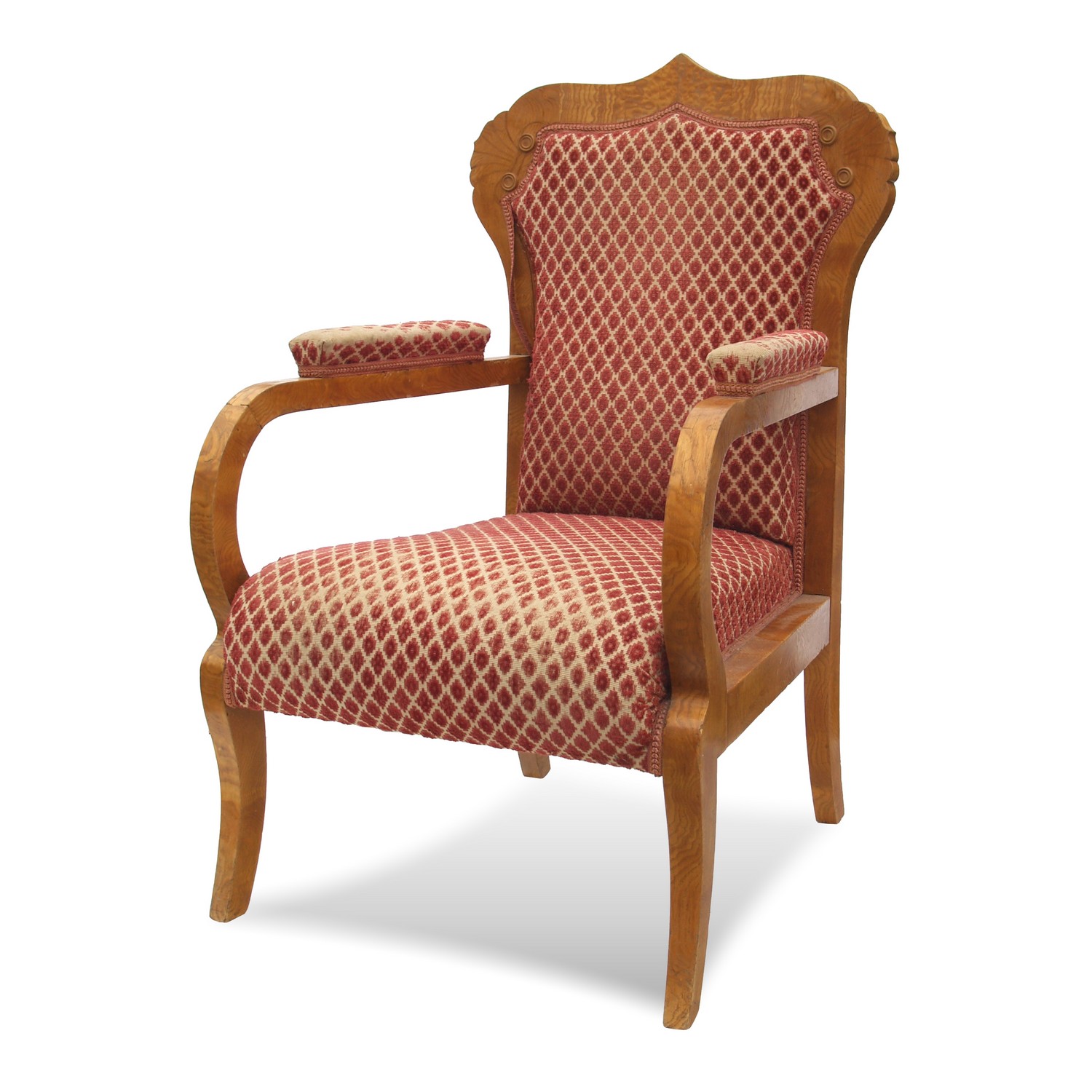 Biedermeier Stuhl Armlehnstuhl Salonstuhl antik  Biedermeier Salonstuhl